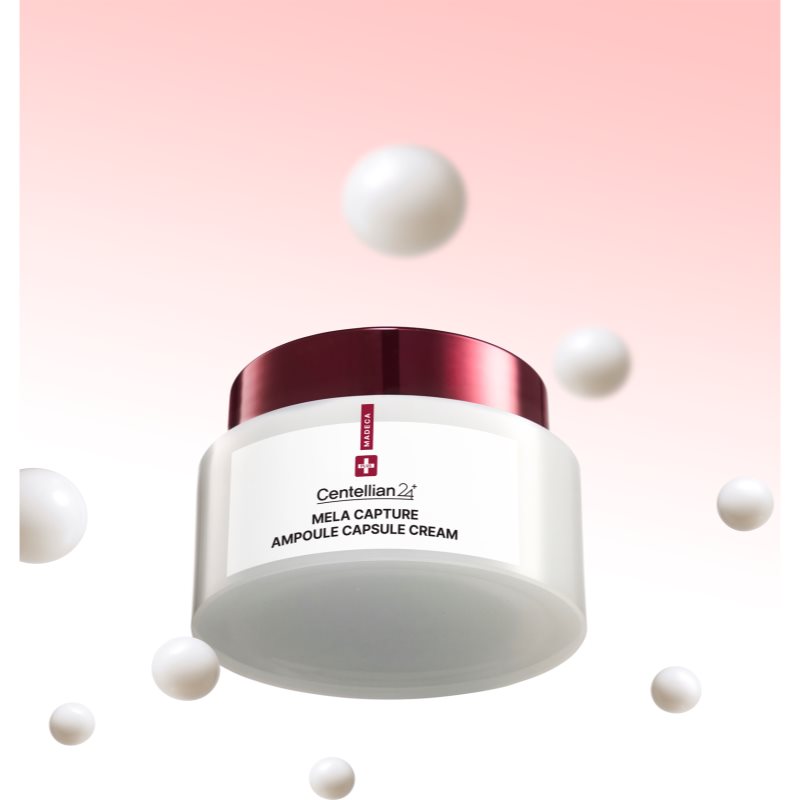 Centellian24 Madeca Mela Capture Ampoule Capsule Cream festigende und aufhellende Creme gegen Pigmentflecken 55 ml (Bild 3)