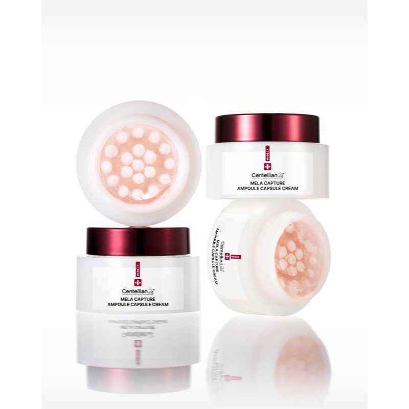 Centellian24 Madeca Mela Capture Ampoule Capsule Cream festigende und aufhellende Creme gegen Pigmentflecken 55 ml (Bild 5)