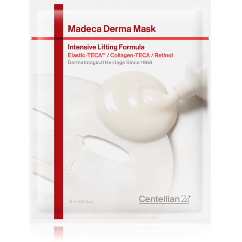 Centellian24 Madeca Derrma Mask - Intensive Lifting Formula liftingová plátýnková maska se zklidňujícím účinkem 25 ml