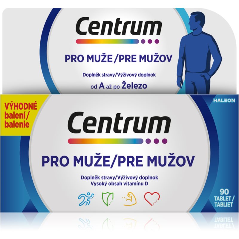 Centrum Multivitamín pre mužov tablety s multivitamínovým komplexom 90 tbl kúpite na Notino.sk