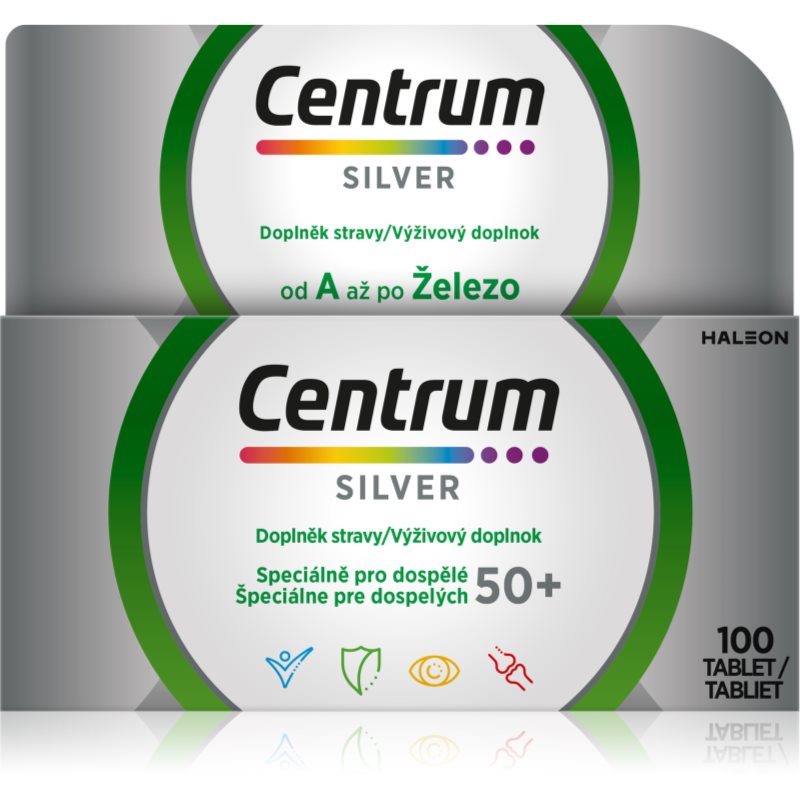 Centrum Silver 50+ komplexný multivitamín pre dospelých 50+ 100 tbl kúpite na Notino.sk