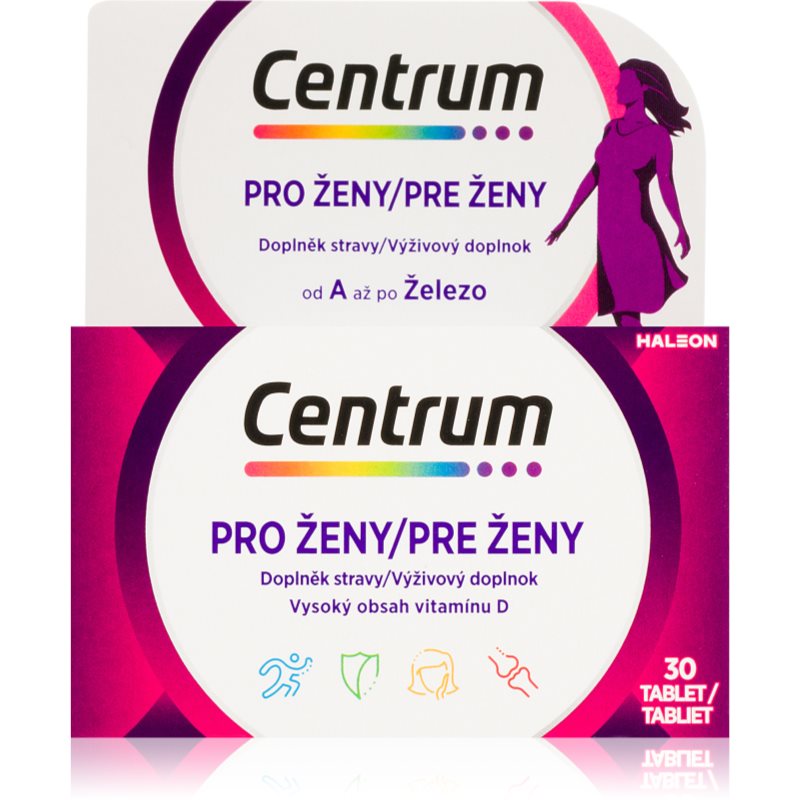 Centrum Pre ženy komplexný multivitamín s minerálmi 30 tbl