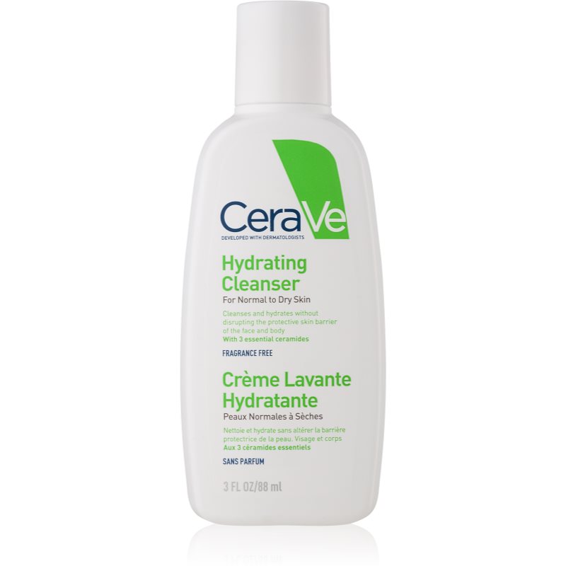 CeraVe Cleansers tisztító emulzió hidratáló hatással 88 ml