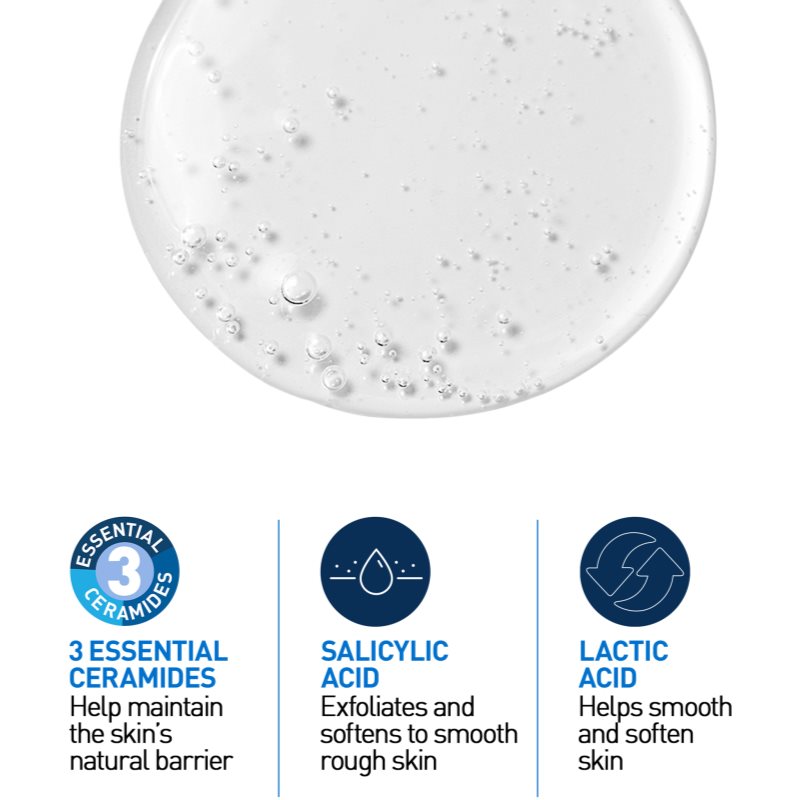 CeraVe Cleansers SA Smoothing Cleanser cleansing and smoothing gel for normal and dry skin 473 ml