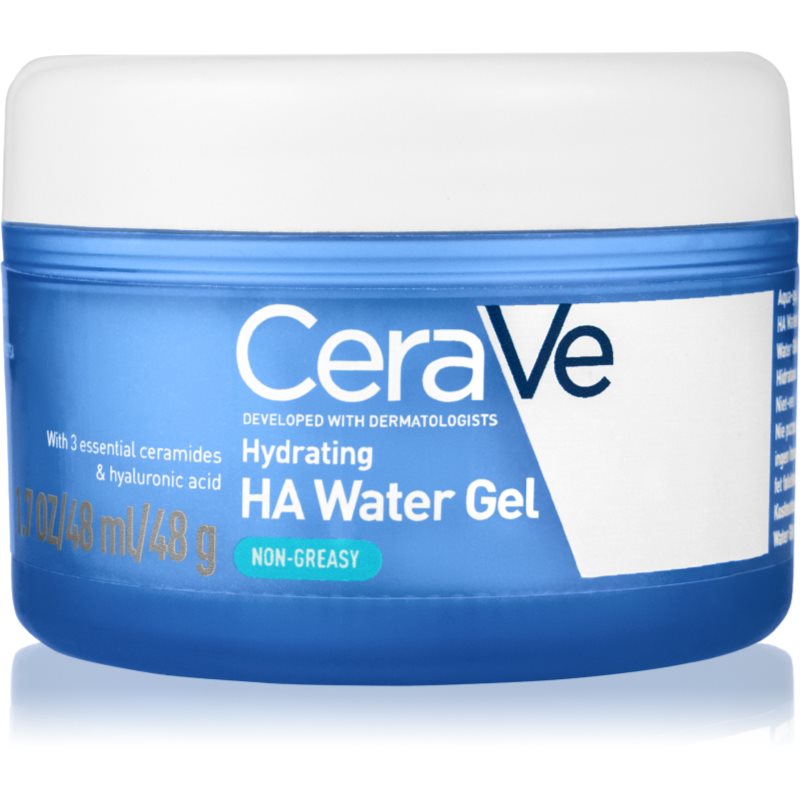 CeraVe Hydrating HA Water Gel hydratačný gél krém s ceramidmi pre všetky typy pleti 48 g