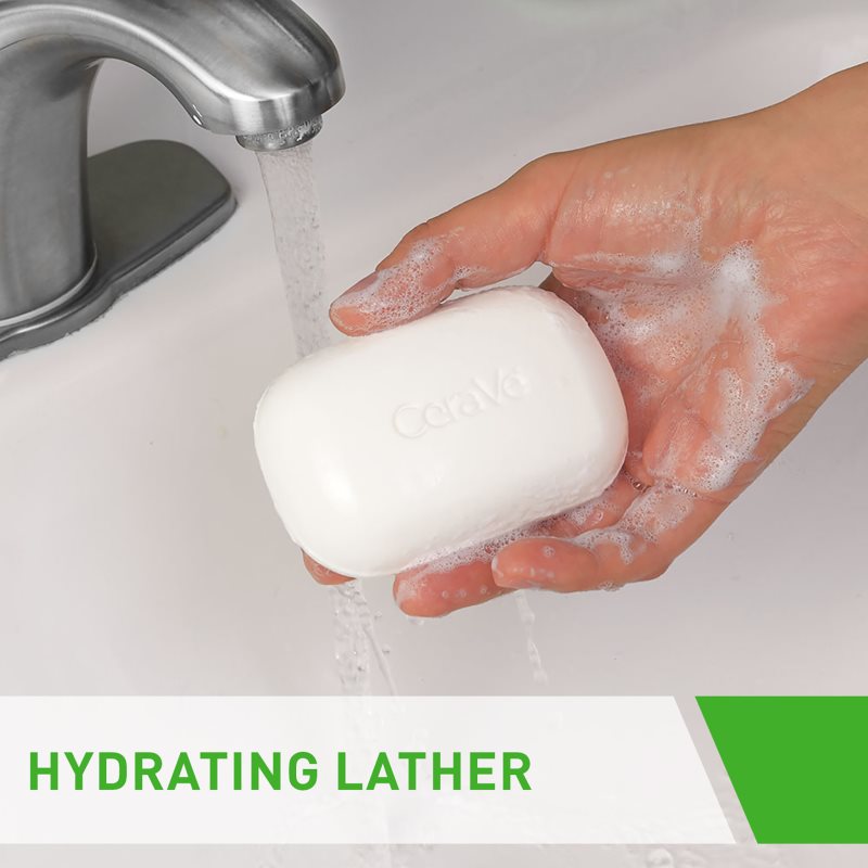 CeraVe Cleansers очисне тверде мило зі зволожуючим ефектом 128 гр