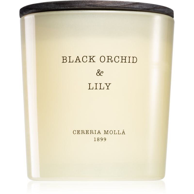 Cereria Mollá Boutique Black Orchid & Lily kvapioji žvakė 600 ml