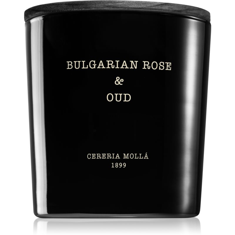 Cereria Mollá Boutique Bulgarian Rose & Oud kvapioji žvakė 600 g
