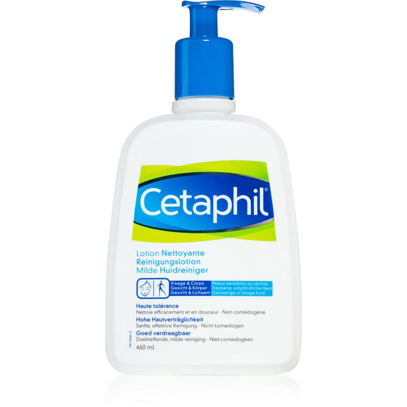 Cetaphil Cleansers tisztító tej az érzékeny száraz bőrre 460 ml