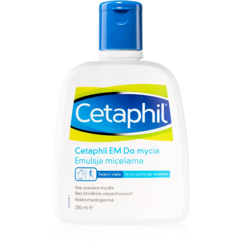 Cetaphil EM valomoji micelinė emulsija su pompa 250 ml