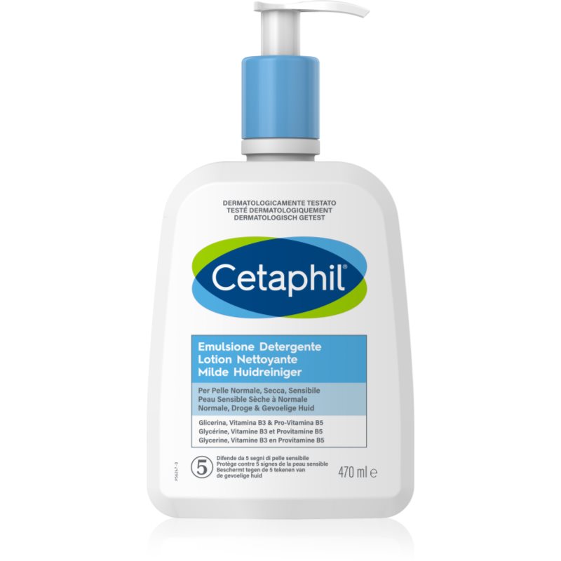 Cetaphil Emulsione Detergente čisticí emulze pro normální a suchou pleť 470 ml