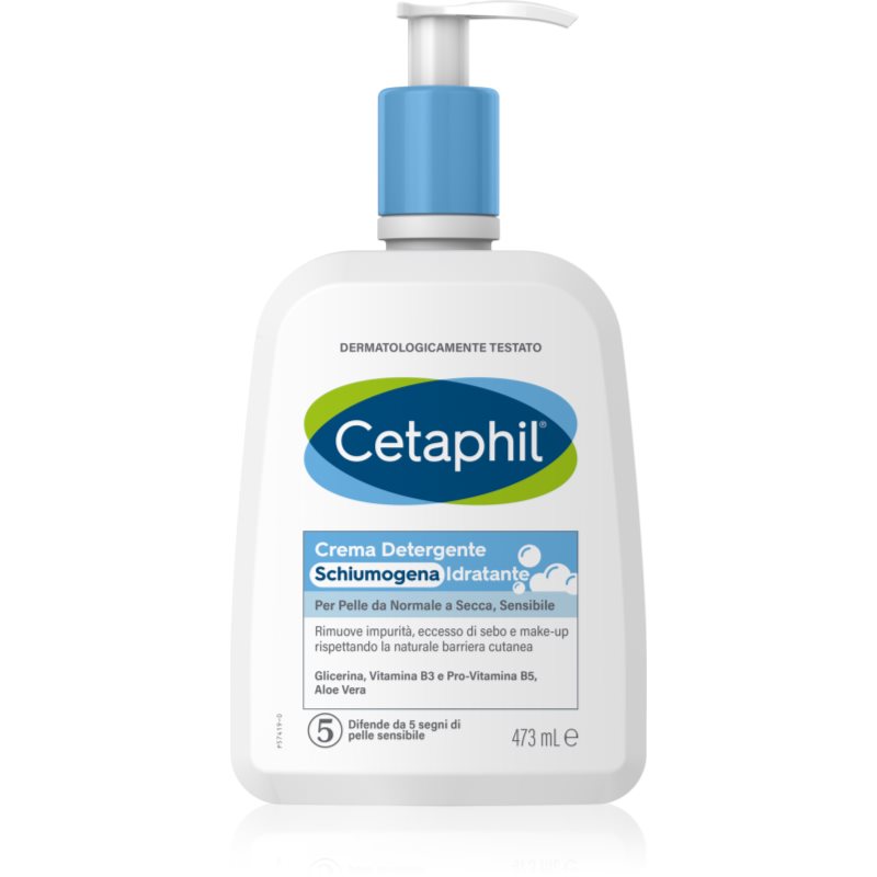 Cetaphil Hydrating Foaming Cream Cleanser čisticí pěna pro všechny typy pleti 473 ml
