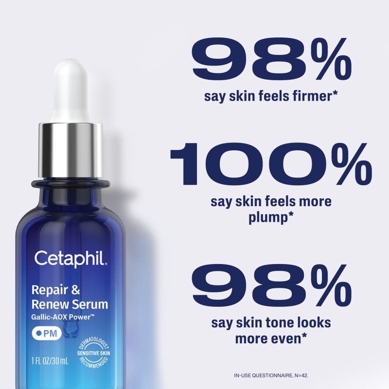 Cetaphil Repair & Renew Serum nočné pleťové sérum pre obnovu kožnej bariéry 30 ml (obrázok 6)