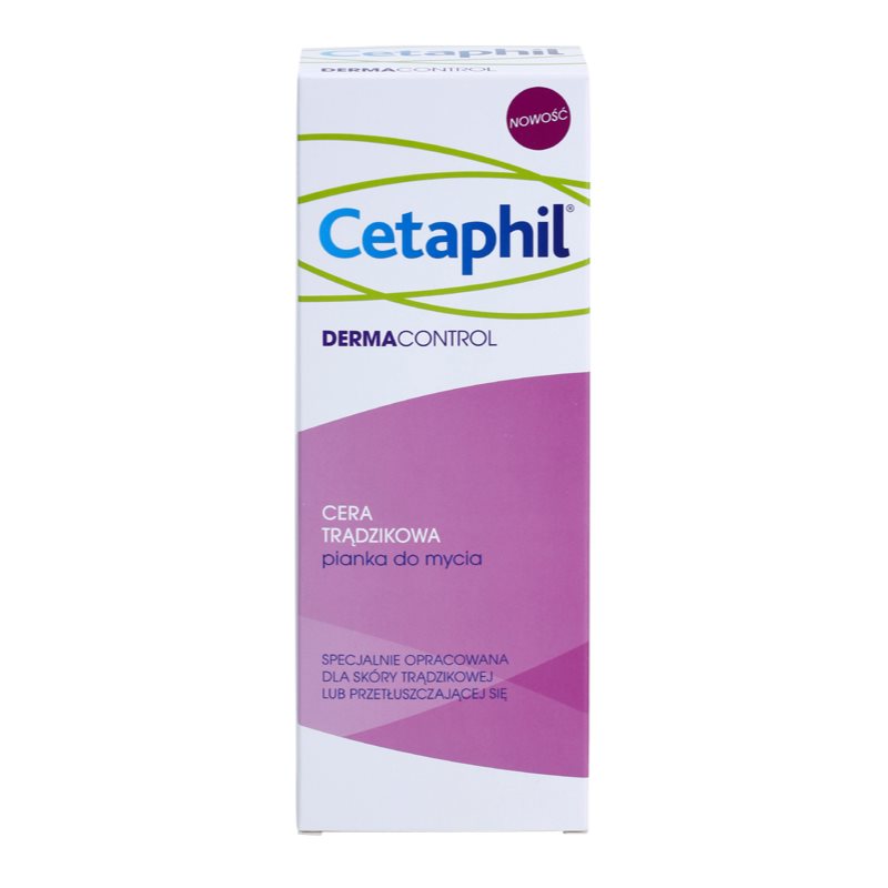 

Cetaphil DermaControl очищаюча пінка для жирної шкіри зі схильністю до акне