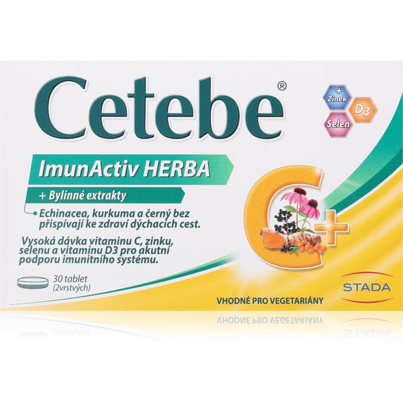 Cetebe ImunActiv HERBA +Bylinné extrakty tbl.30