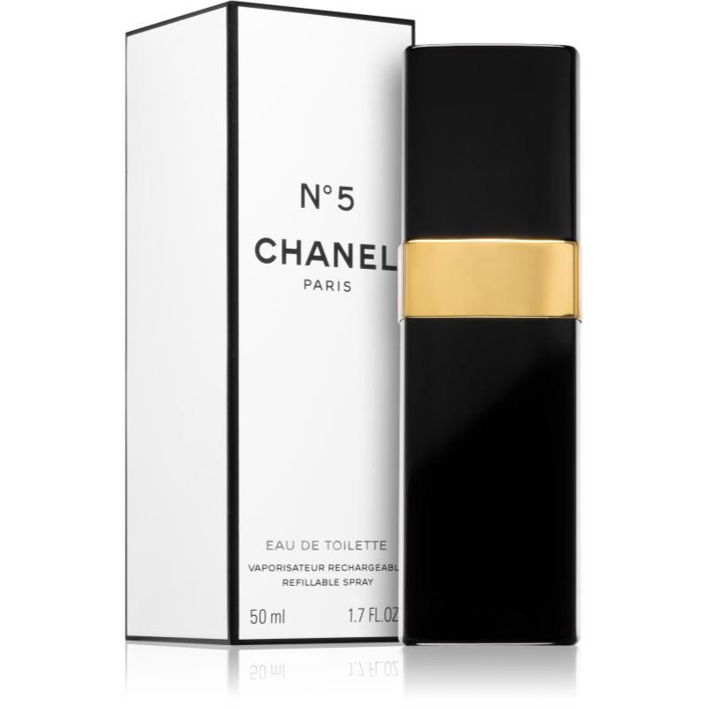 Chanel N°5 Eau de Toilette nachfüllbar für Damen 50 ml