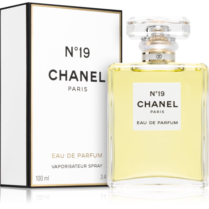 Chanel N°19 Eau de Parfum mit Zerstäuber für Damen 100 ml