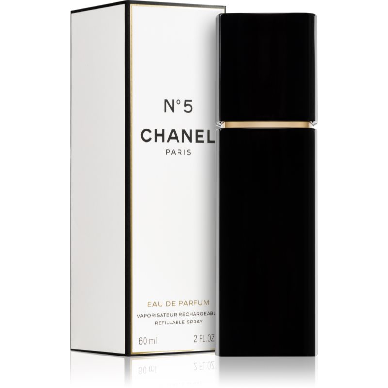 Chanel N5 eau de parfum refillable for women 60 ml