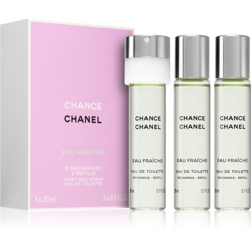 Chanel Chance Eau Fraîche toaletna voda za ženske 3x20 ml
