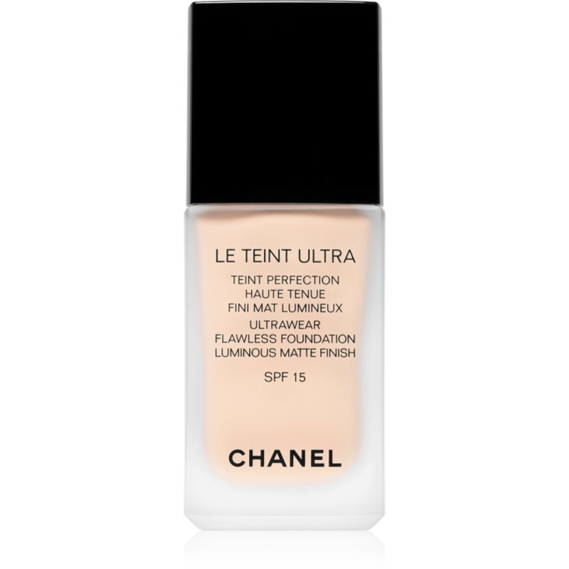 Chanel Le Teint Ultra long-lasting mattifying foundation SPF 15 shade 22 Beige Rose 30 ml
