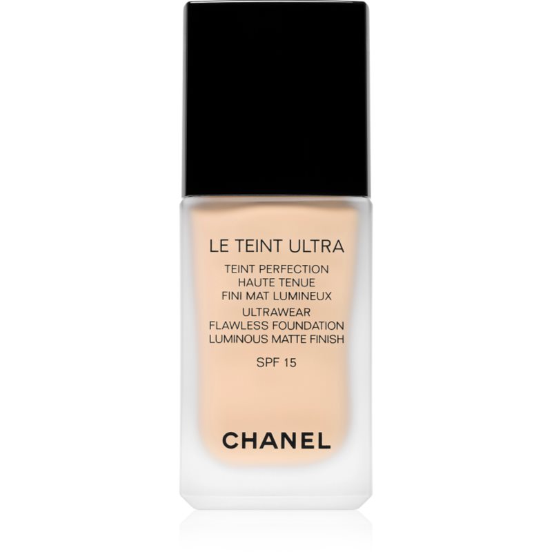 

Chanel Le Teint Ultra стійкий матуючий тональний крем SPF 15 відтінок 40 Beige