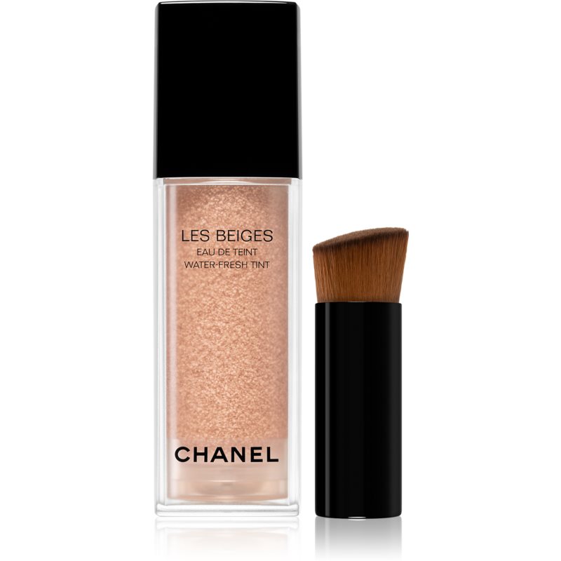 Chanel Les Beiges Water-Fresh Tint легкий зволожуючий тональний крем з аплікатором відтінок Light 30 мл