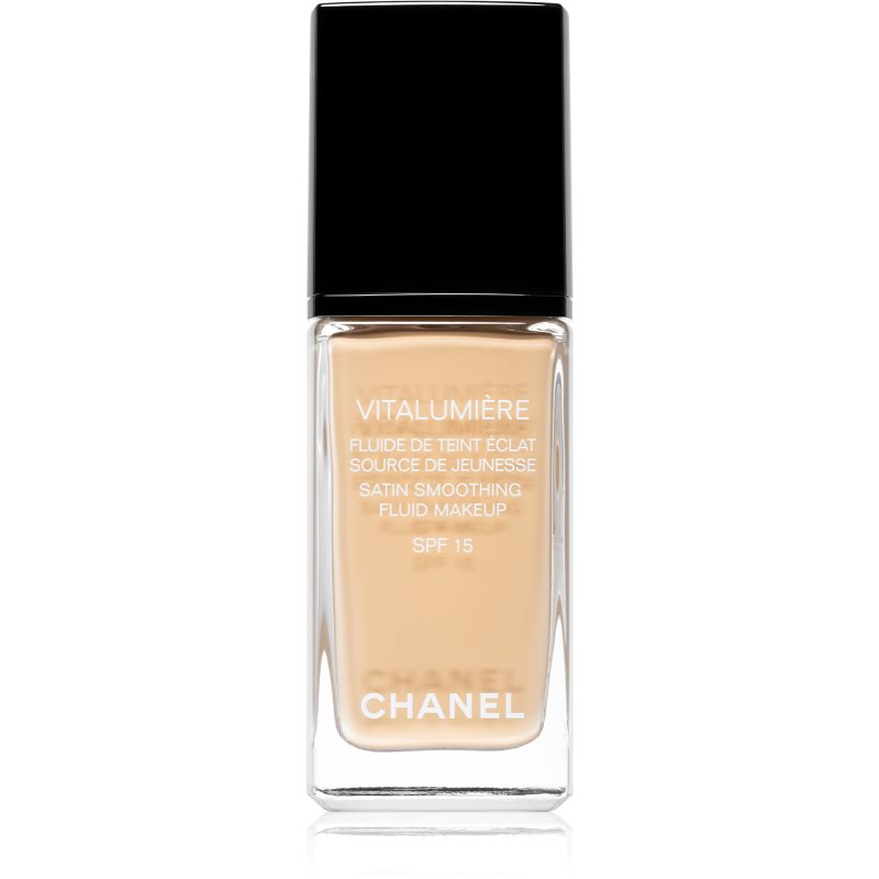 Chanel Vitalumière Radiant Moisture Rich Fluid Foundation rozjasňujúci hydratačný make-up odtieň 10 Limpide 30 ml