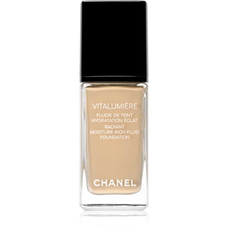 

Chanel Vitalumière Radiant Moisture Rich Fluid Foundation роз'яснюючий тональний крем відтінок 40 - Beige