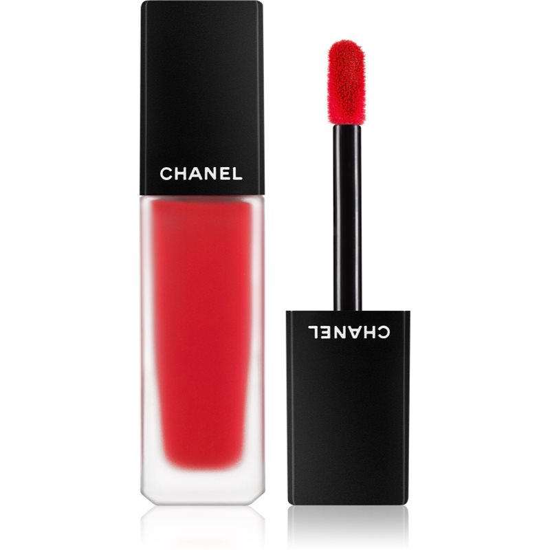 

Chanel Rouge Allure Ink Fusion легка рідка матова помада відтінок 818 - True Red
