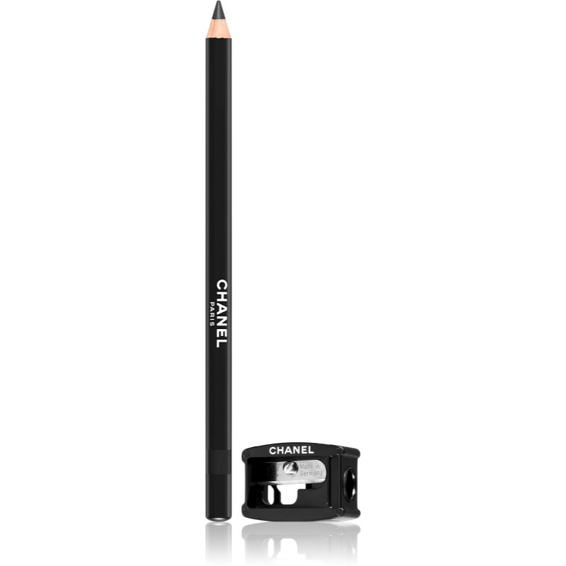 Chanel Le Crayon Yeux svinčnik za oči s čopičem odtenek 01 Black 1 g