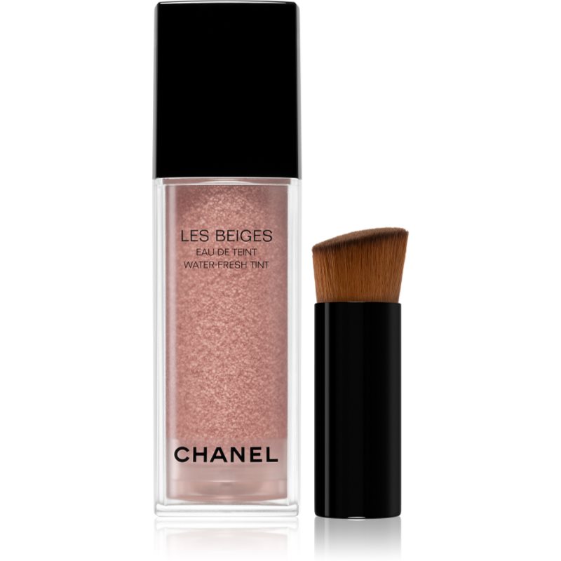 Chanel Les Beiges Water-Fresh Blush tekutá tvářenka s pumpičkou odstín Light Pink 15 ml