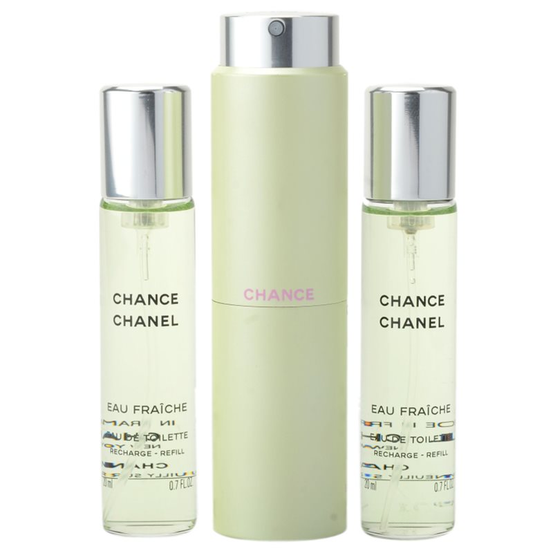 Chanel Chance Eau Fraîche туалетна вода для жінок 3x20 мл