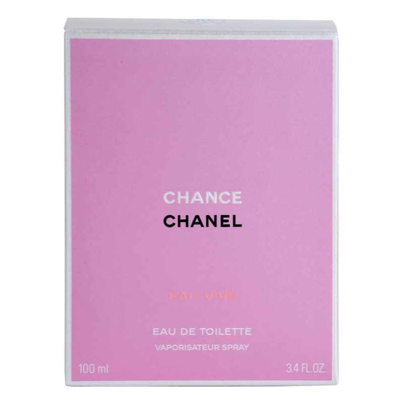 Chanel Chance Eau Vive Eau De Toilette For Women 100 Ml