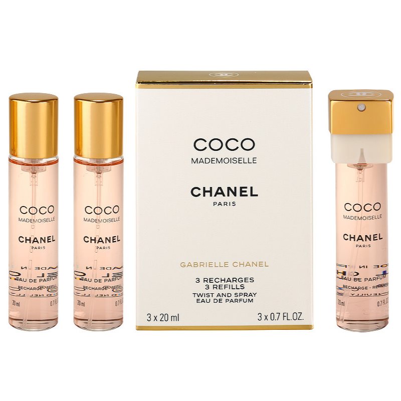 Chanel Coco Mademoiselle parfumska voda za ženske 3x20 ml