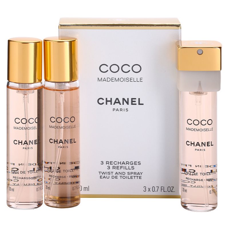 Chanel Coco Mademoiselle toaletna voda za ženske 3x20 ml