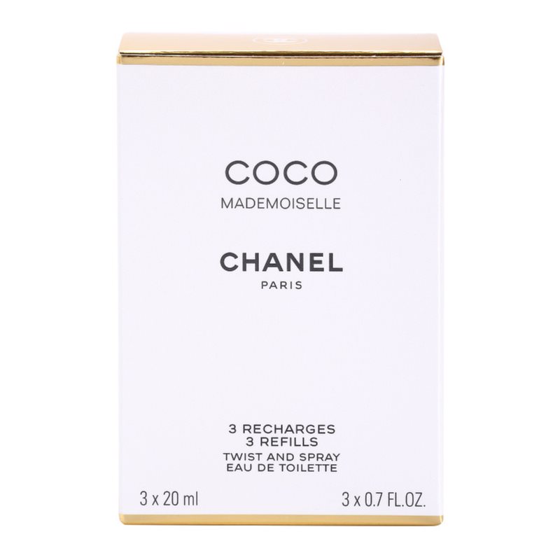 Chanel Coco Mademoiselle туалетна вода для жінок 3x20 мл