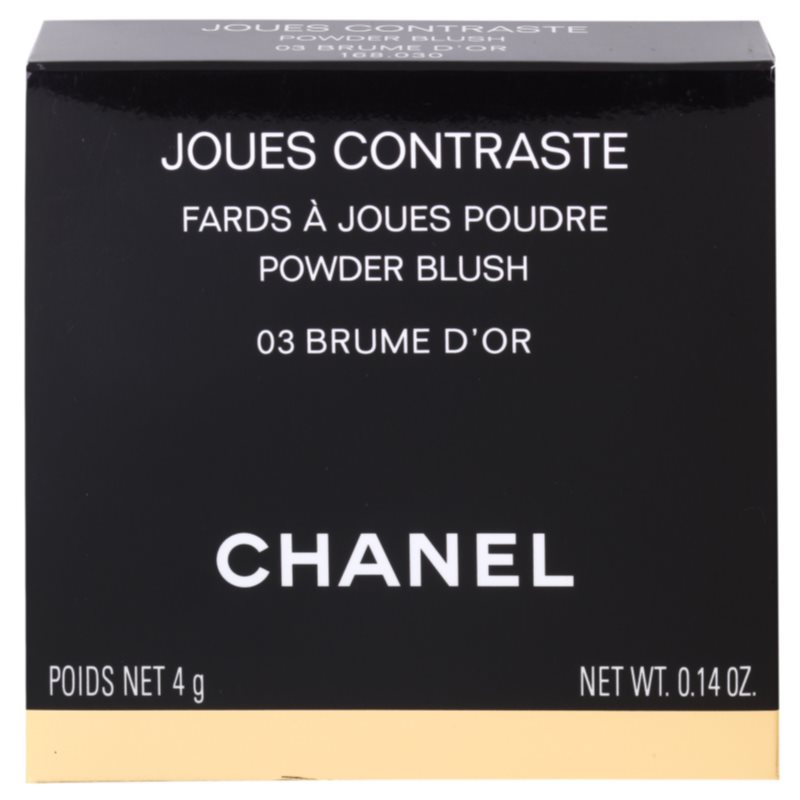 Chanel Joues Contraste Powder Blush пудрові рум'яна відтінок 03 Brume D´or 3,5 гр