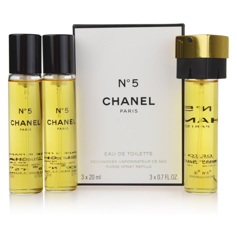 Chanel Ndeg5 eau de toilette for women 3x20 ml
