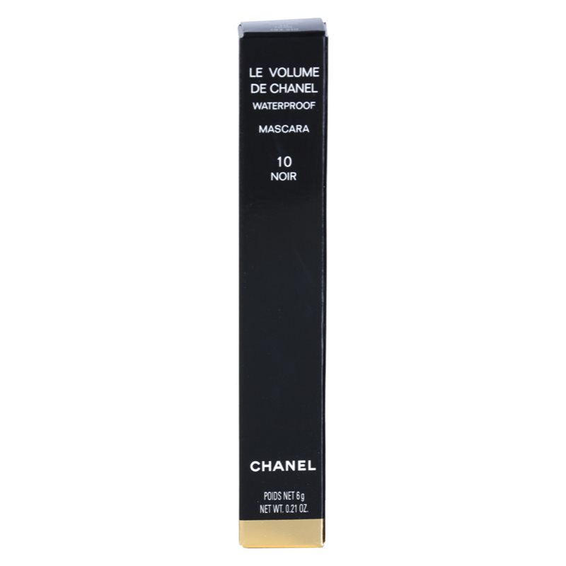 Chanel Le Volume De Chanel водостійка туш для вій для об'єму відтінок 10 Noir 6 гр