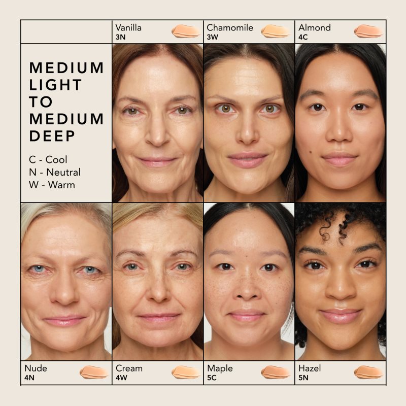 Chantecaille Future Skin Gel Foundation hydratačný make-up s rozjasňujúcim efektom Almond 4C 30 g