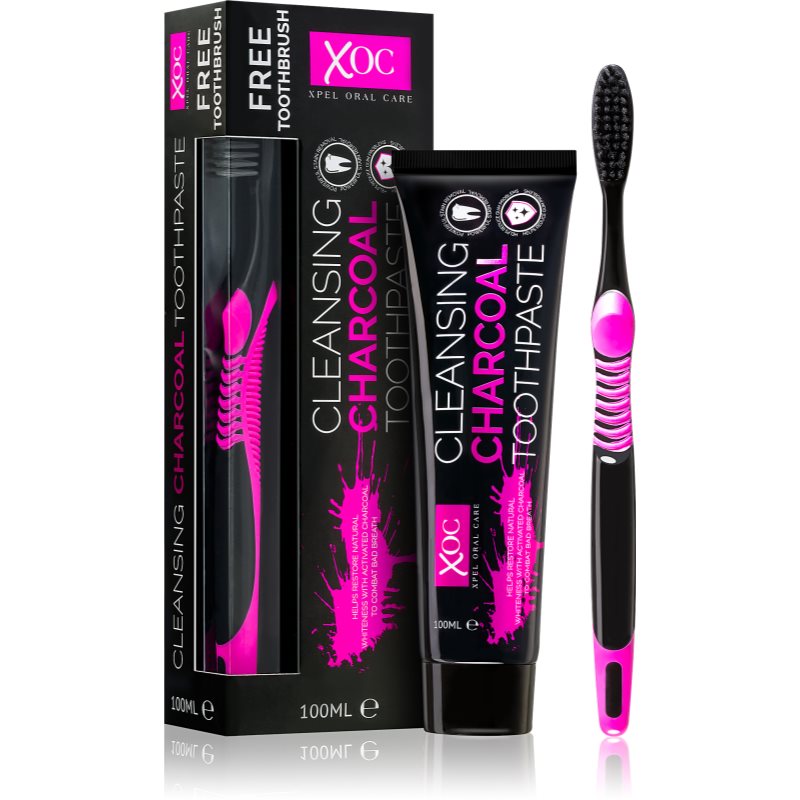 

Charcoal Toothpaste стоматологічний набір