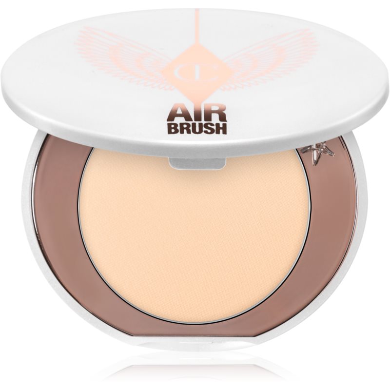 Charlotte Tilbury Airbrush Brightening Flawless Finish Illuminating Compact Powder Skugga Tan-Deep 3.4 g 3,4 female