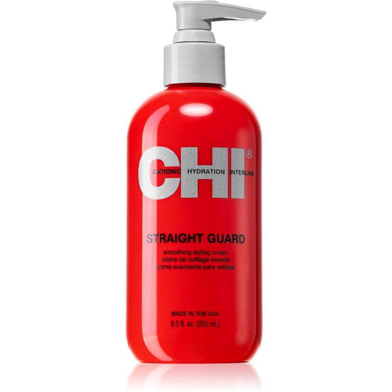 Photos - Hair Styling Product CHI Straight Guard вирівнюючий крем для волосся 251 мл 