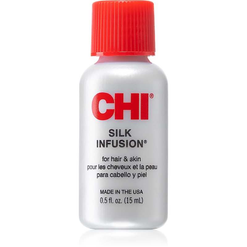 CHI Silk Infusion regeneruojamasis serumas sausiems ir pažeistiems plaukams 15 ml