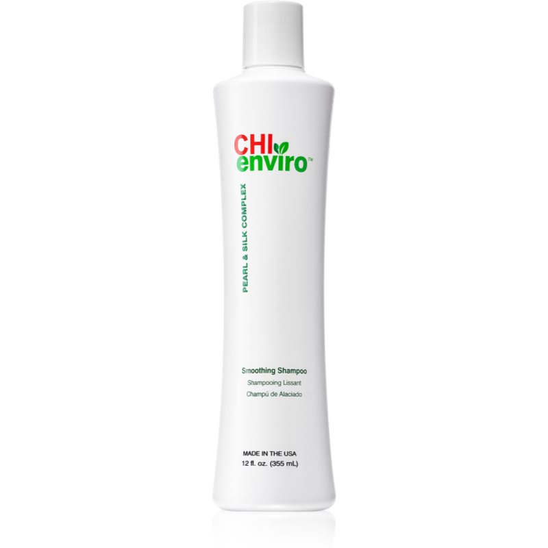 CHI Enviro Smoothing Shampoo зволожуючий шампунь для живлення та розгладження сухого і неслухняного волосся 355 мл