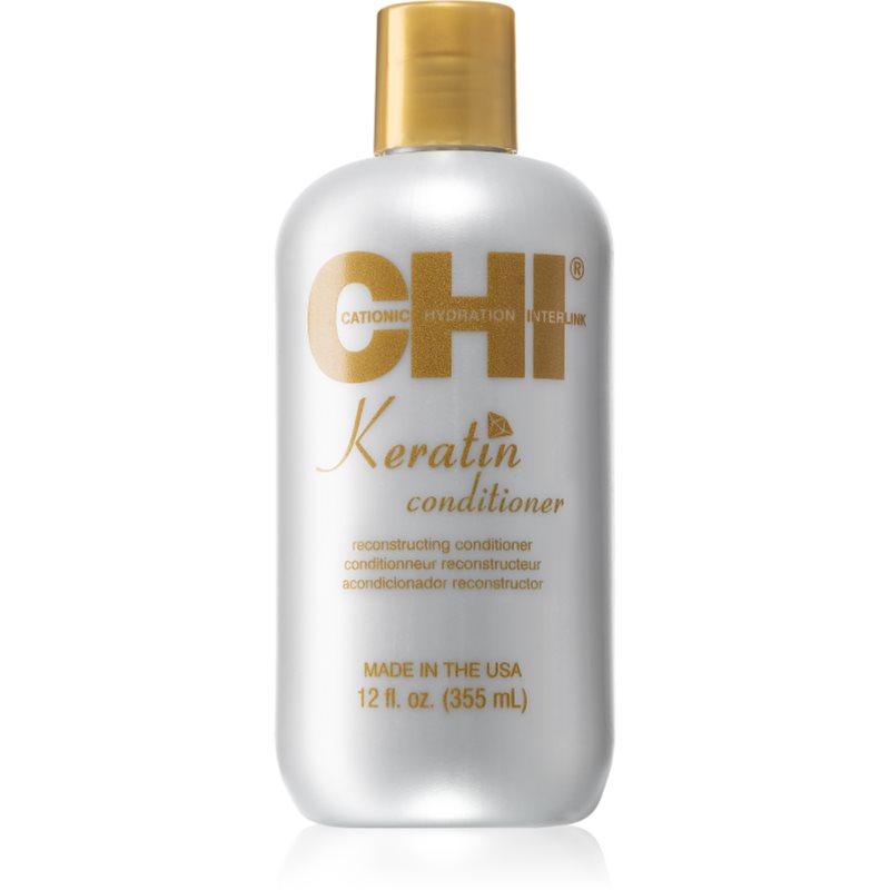 CHI Keratin Conditioner With Keratin For Dry And Unruly Hair 355 Ml