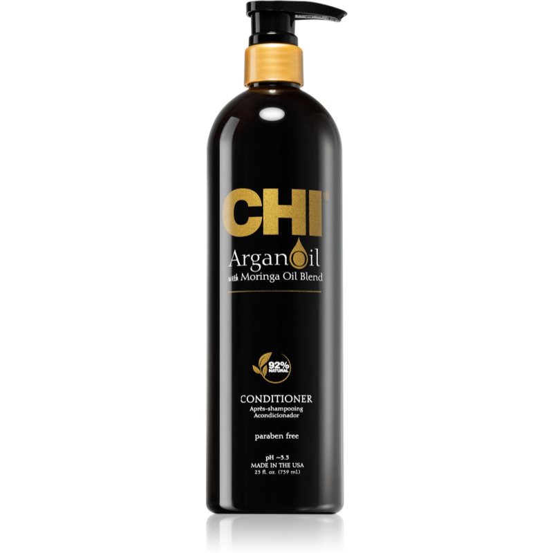 CHI Argan Oil Conditioner поживний кондиціонер для сухого або пошкодженого волосся 739 мл