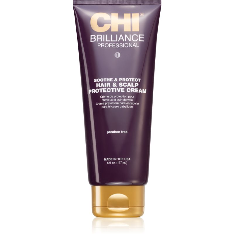 CHI Brilliance Hair & Scalp Protective Cream охоронний крем для волосся та шкіри голови 177 мл