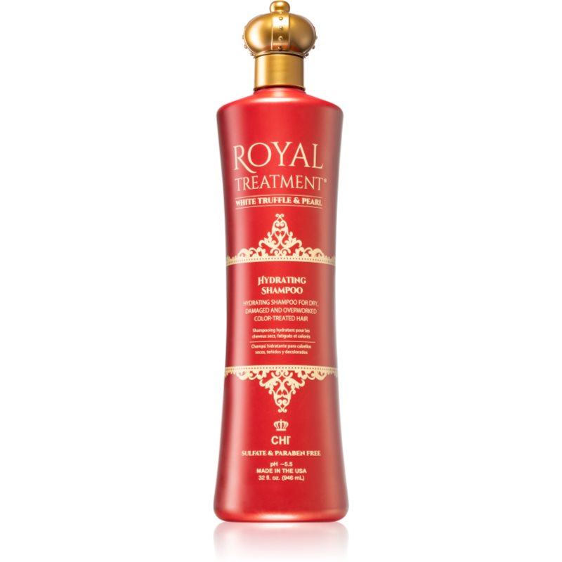 CHI Royal Treatment Hydrating hydratační šampon pro suché, namáhané vlasy 946 ml