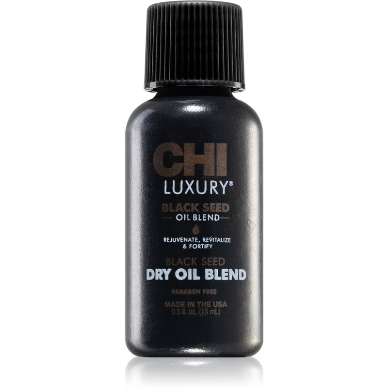 CHI Luxury Black Seed Oil Dry Oil Blend vyživujúci suchý olej na vlasy 15 ml